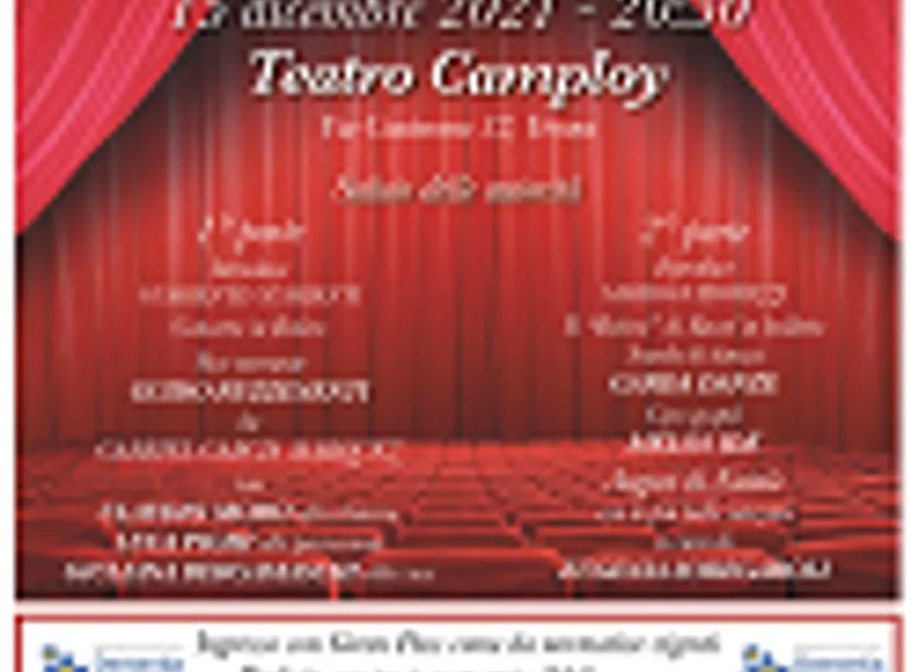 Convegno benefico Associazione Alzheimer 15 dicembre 2021