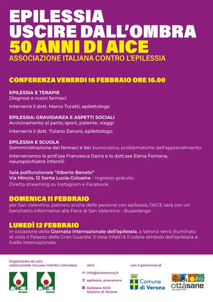 Conferenza “Epilessia: uscire dall’ombra”