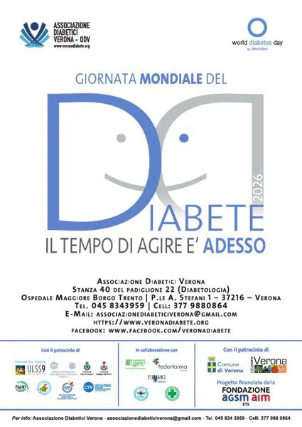 Giornata mondiale Diabete 2026 Eventi a Verona